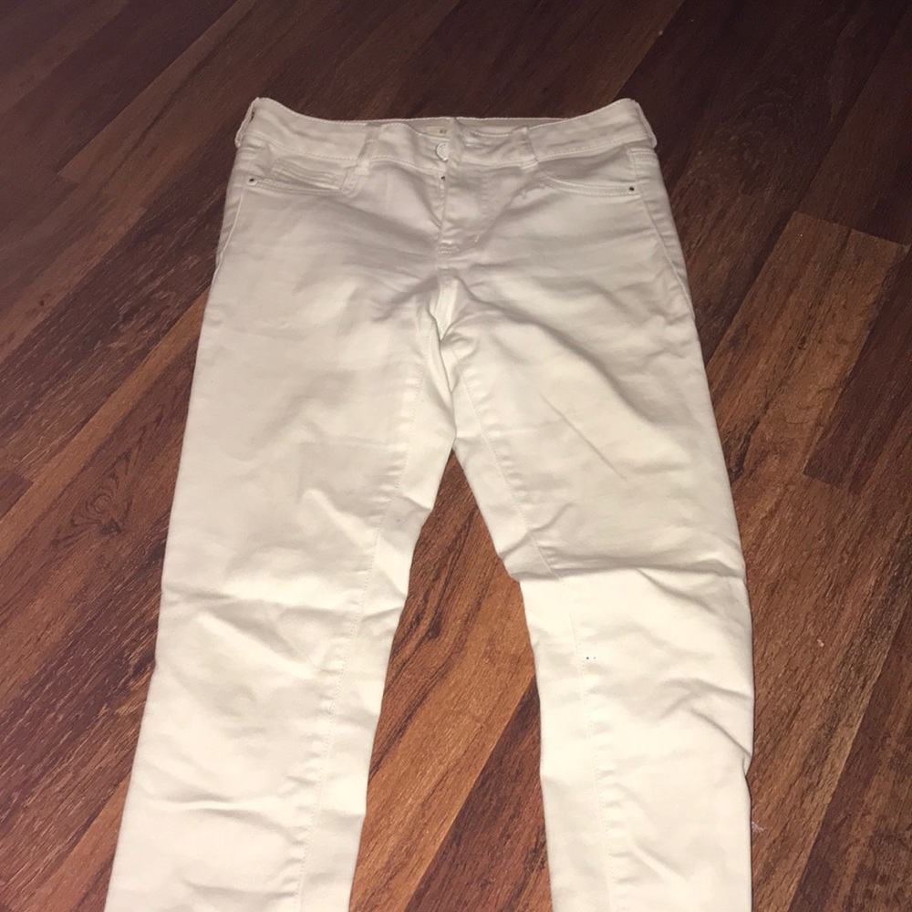 White jeans